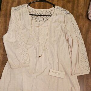 Sonoma peasant blouse, size L